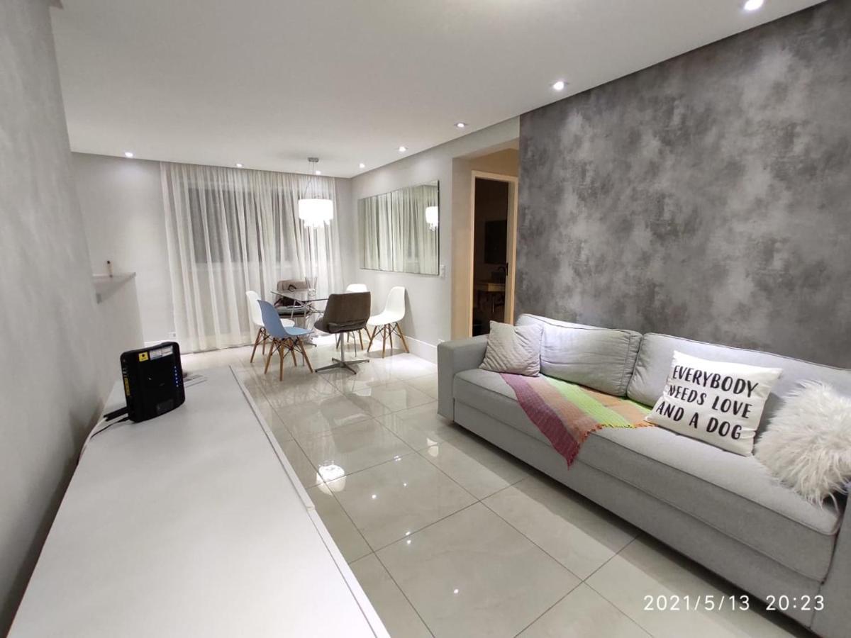 桑托斯Apto Novo, 2 Quartos, Quadra Praia Em Santos.公寓 外观 照片